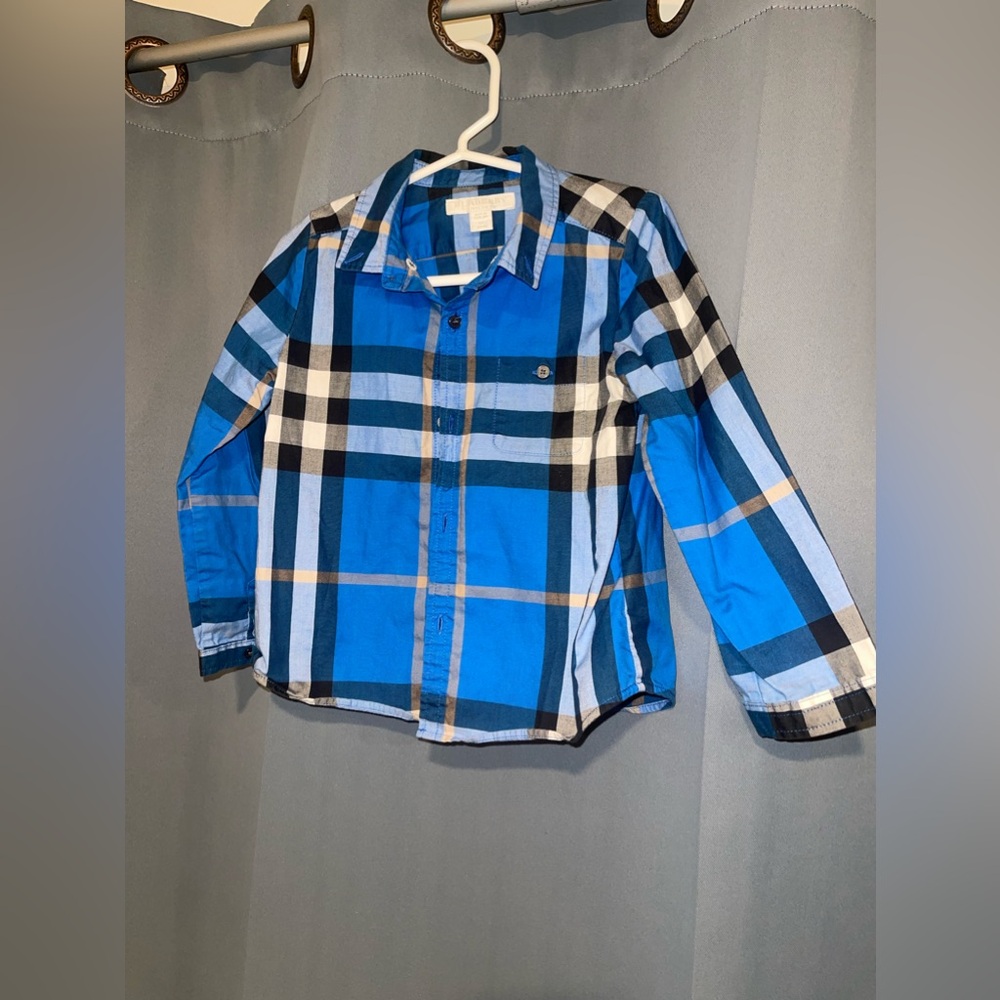 Kids burberry button up